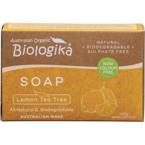 Natural ingredient soap that is biodegradable and sulphate free.