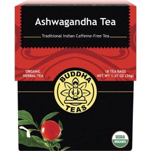 With a positive message to inspire you, this traditional Indian Ashwagandha Root Tea has an earthy taste and is caffeine free. 