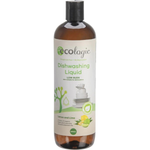 A ecologic dishwashing liquid free from nasties that can be used when hand washing or in the dishwasher.