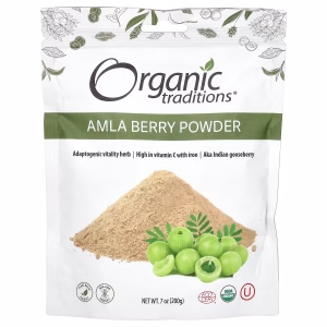 Organic Traditions Amla Berry Powder